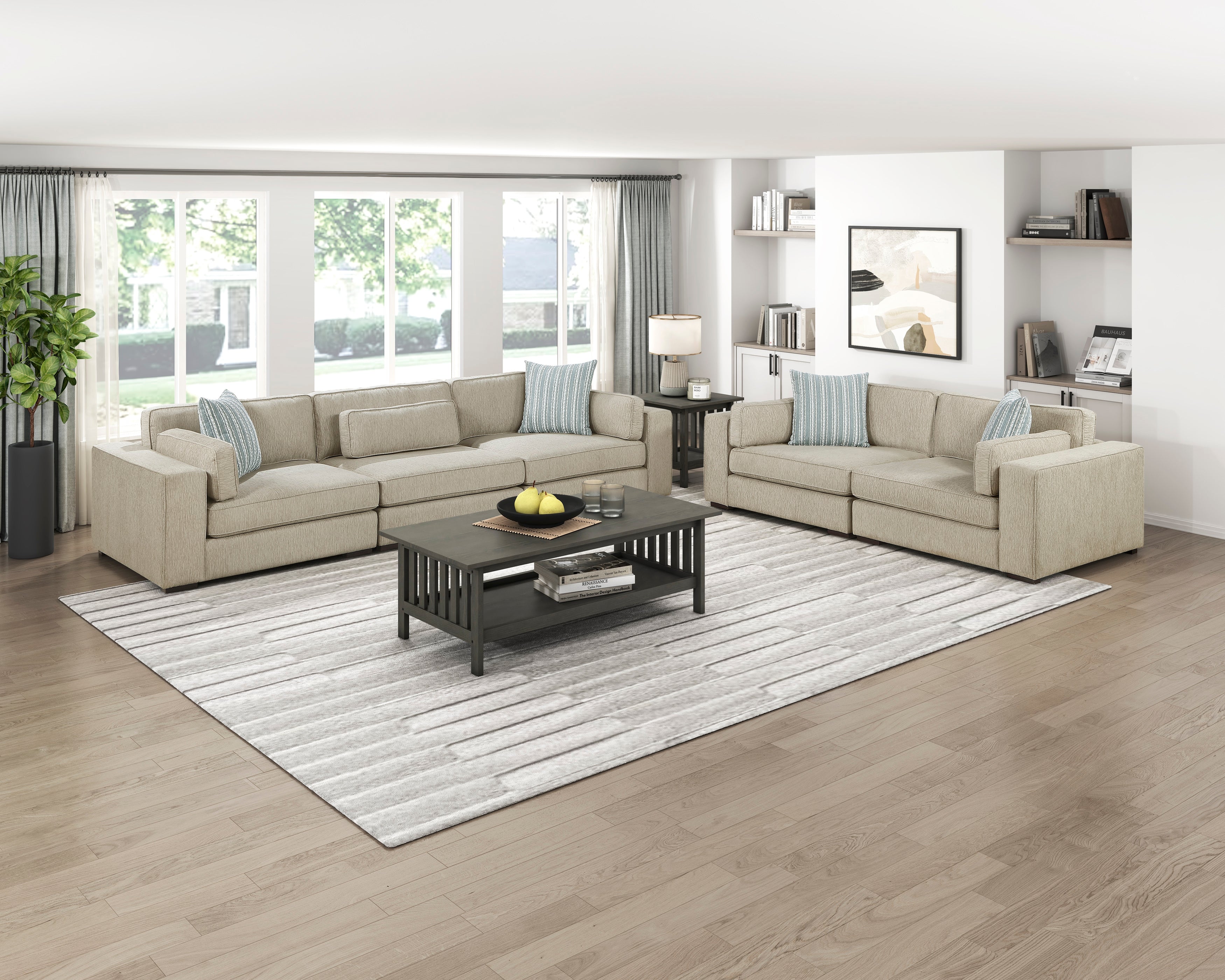 9535PT-1R (4/4)Right Side Chair - 9535PT-1R