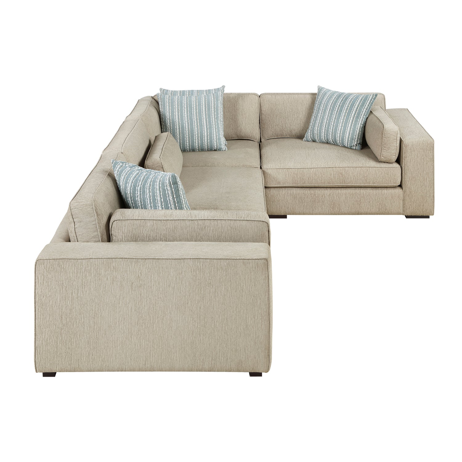 9535PT*41L1R (4)4-Piece Sectional - 9535PT*41L1R