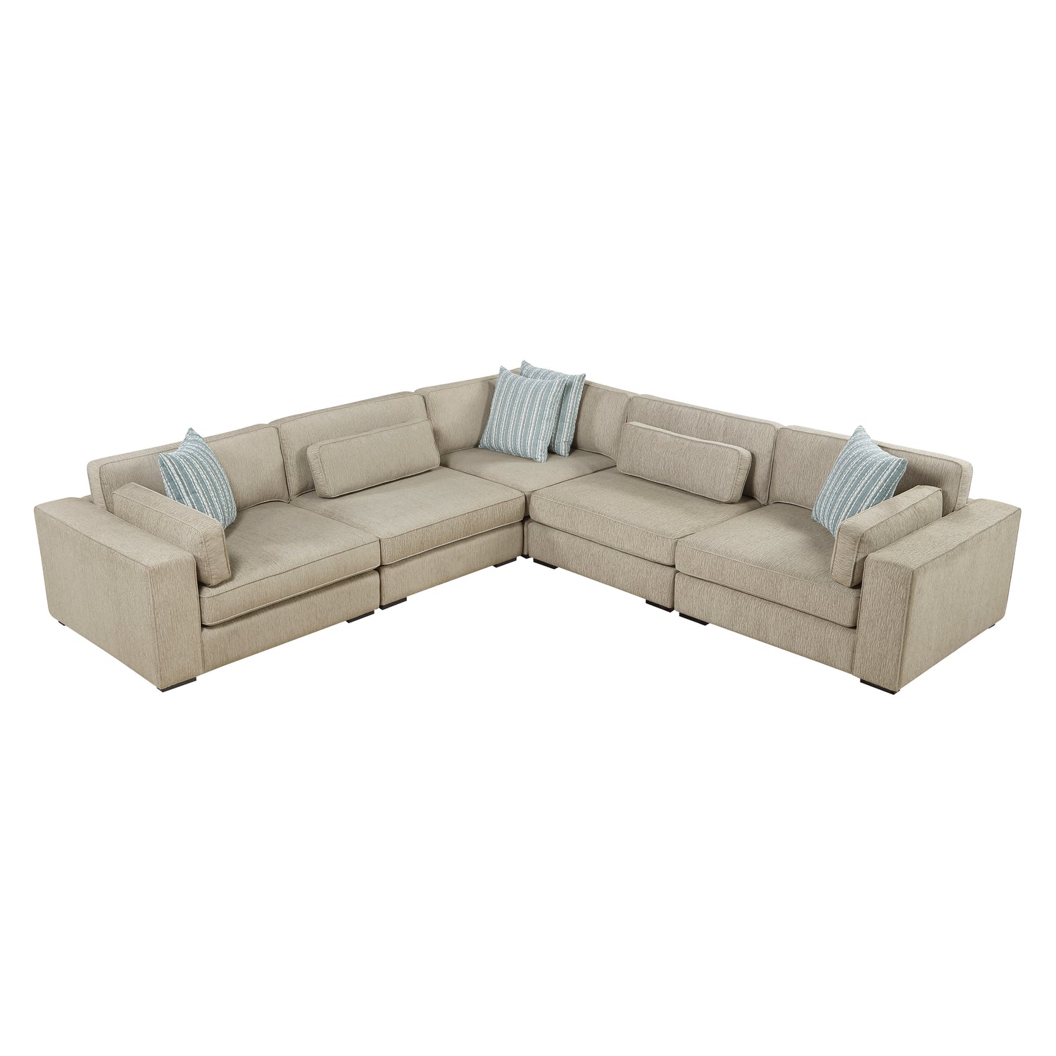 9535PT*51L1R (5)5-Piece Sectional - 9535PT*51L1R