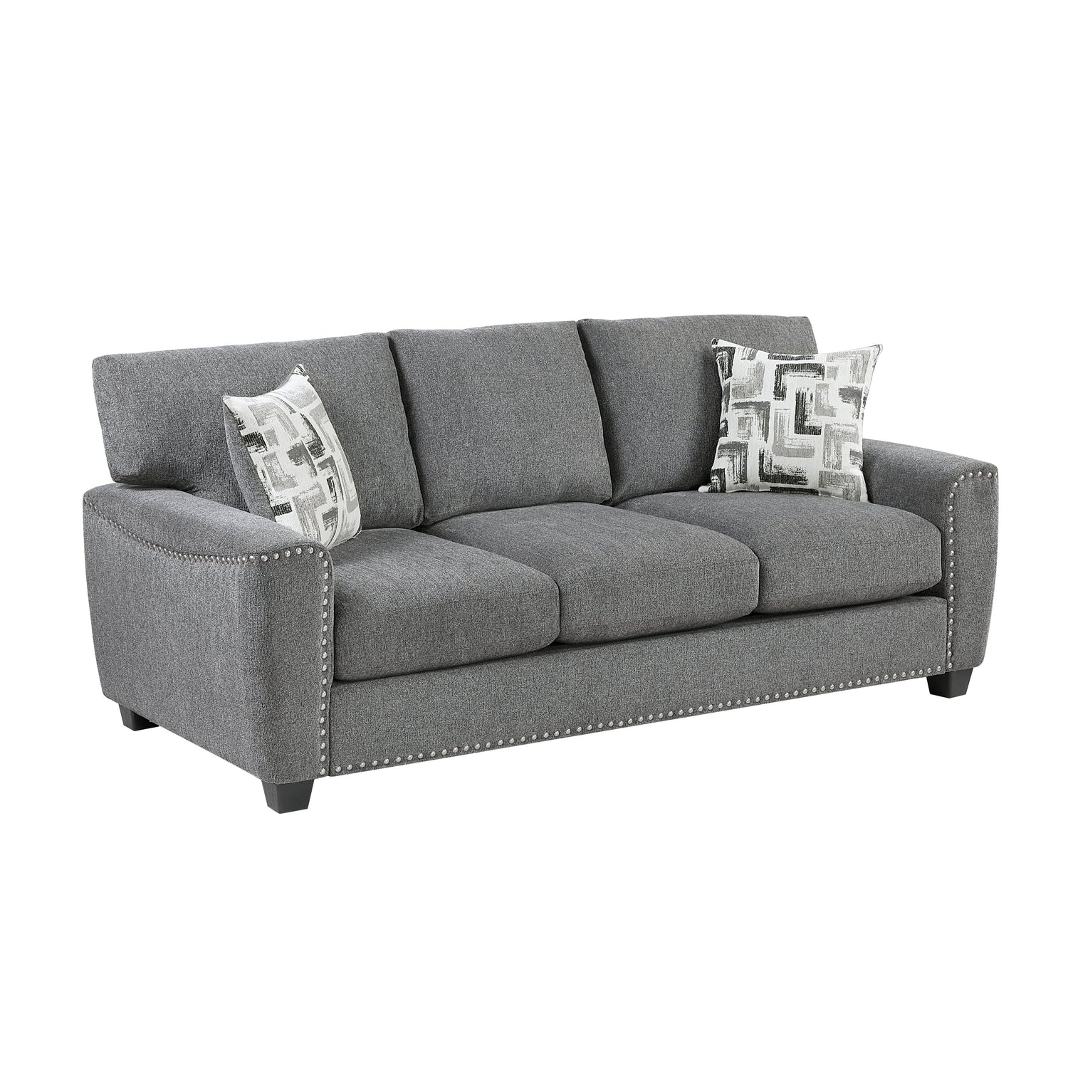 Isabel Dark Gray Living Room Set from Homelegance - Luna Furniture