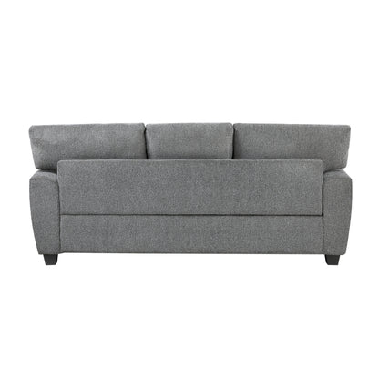 9538DGY*2 2pc Set: Sofa, Love - 9538DGY*2