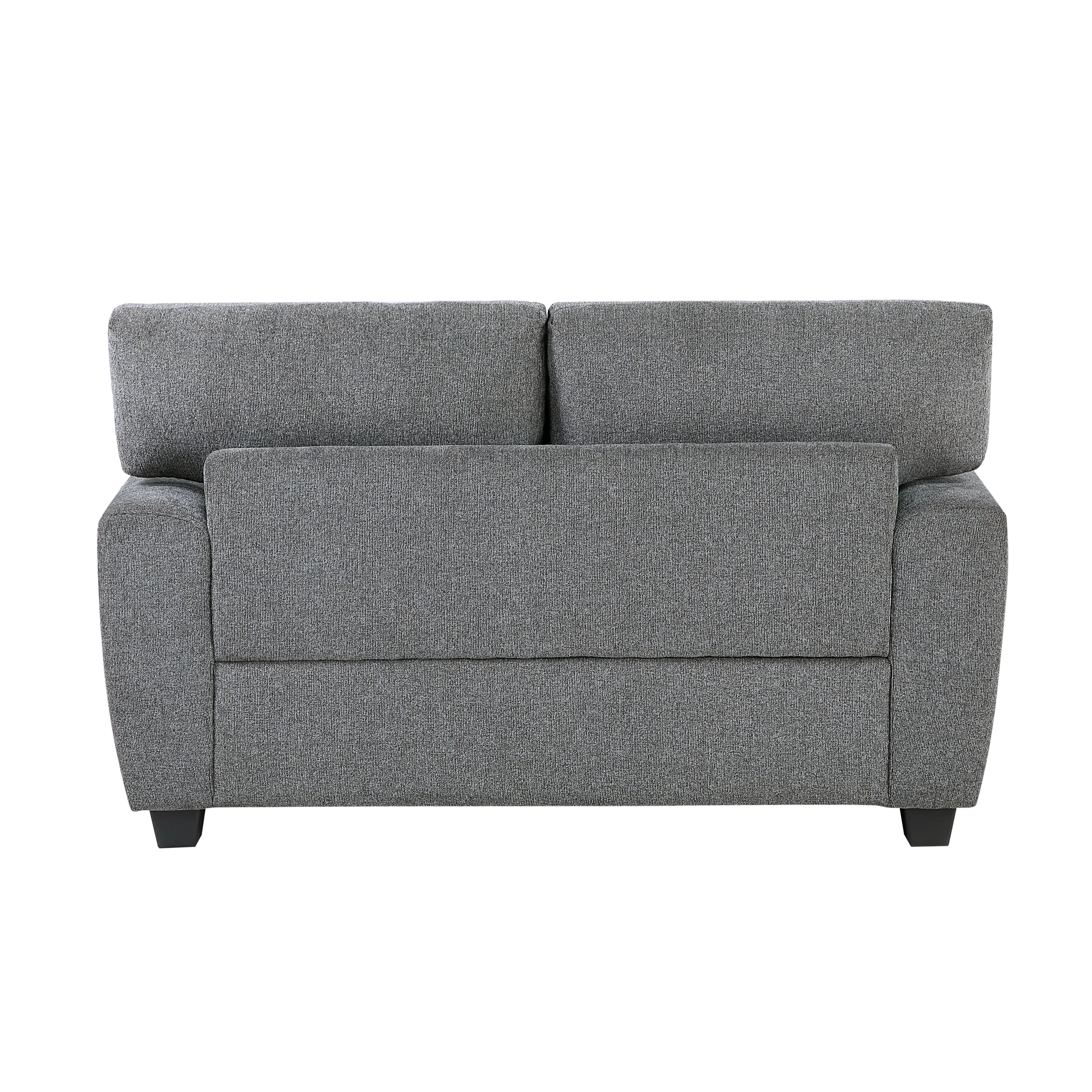 9538DGY*2 2pc Set: Sofa, Love - 9538DGY*2