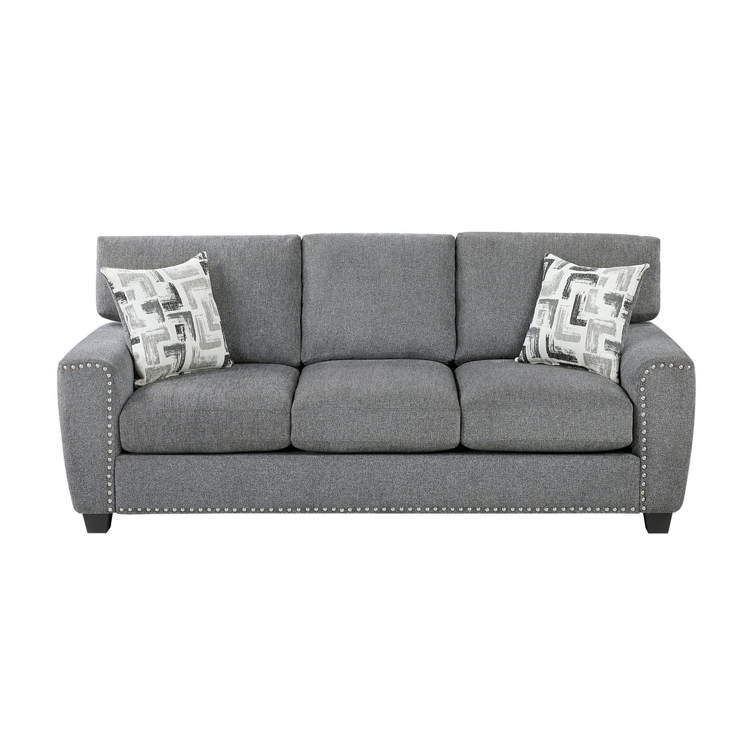 9538DGY-3 Sofa - 9538DGY-3