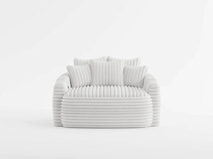 9539DGY-5* (2)Oversized Chaise Lounge - 9539DGY-5*