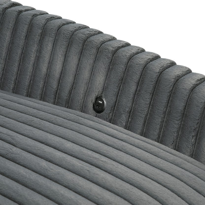 9539DGY-5* (2)Oversized Chaise Lounge - 9539DGY-5*