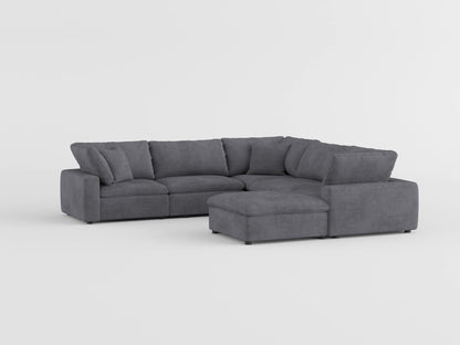 9546GY-2AC* (2)Armless Love Seat - 9546GY-2AC*