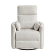 9555BEG-1SW Swivel Glider Reclining Chair - 9555BEG-1SW