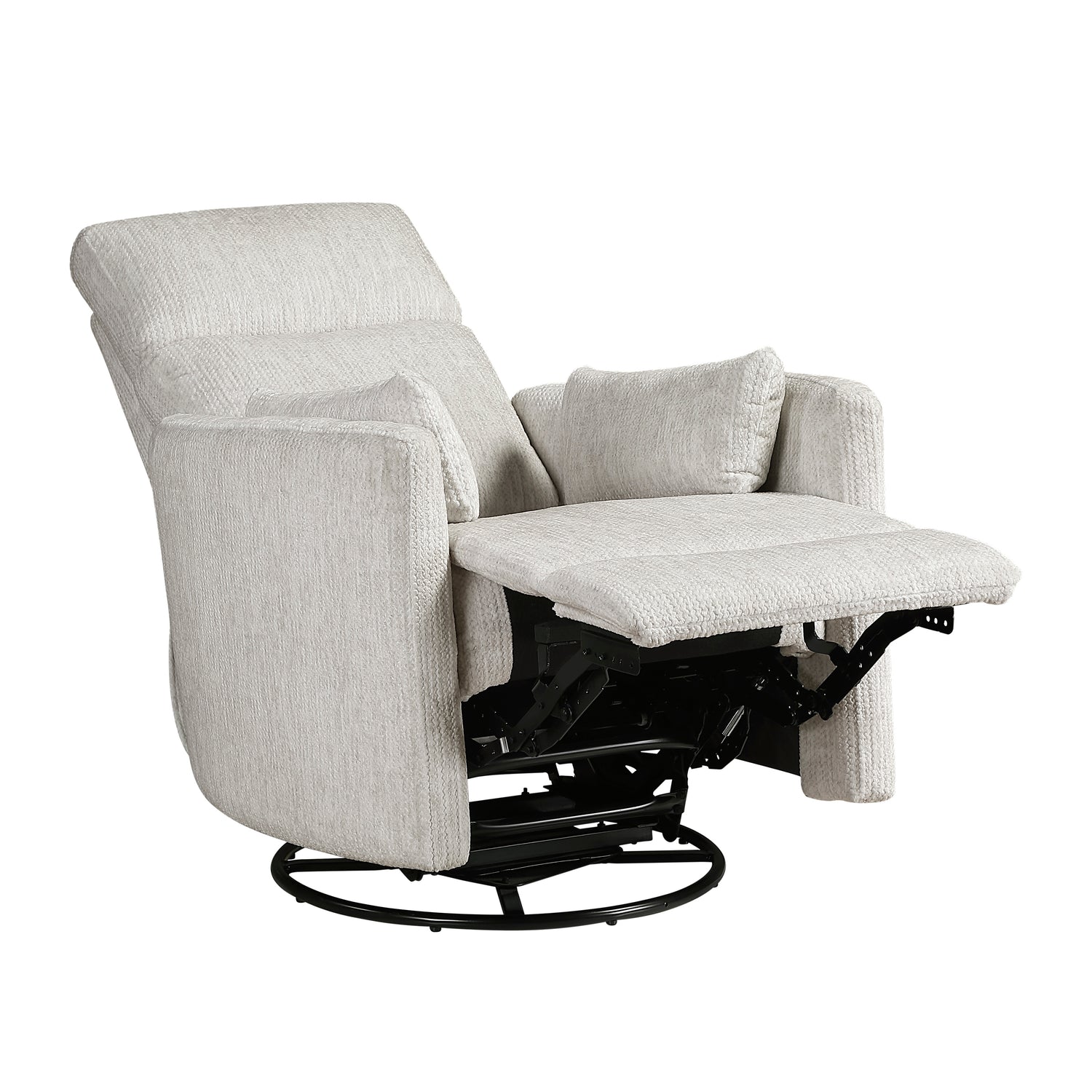 9555BEG-1SW Swivel Glider Reclining Chair - 9555BEG-1SW
