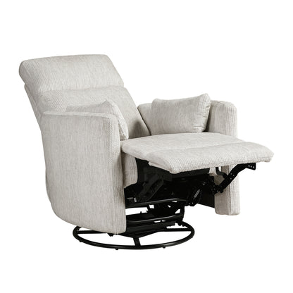 9555BEG-1SW Swivel Glider Reclining Chair - 9555BEG-1SW