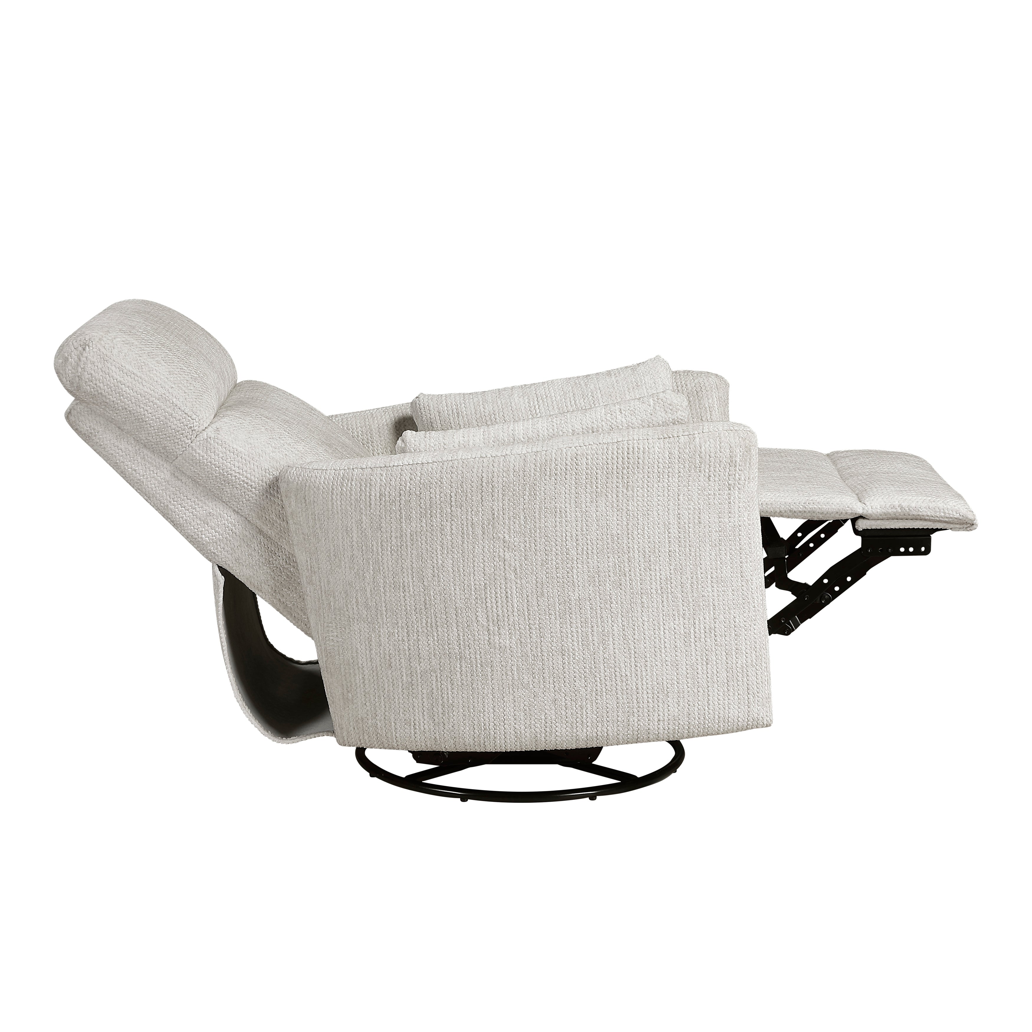 9555BEG-1SW Swivel Glider Reclining Chair - 9555BEG-1SW