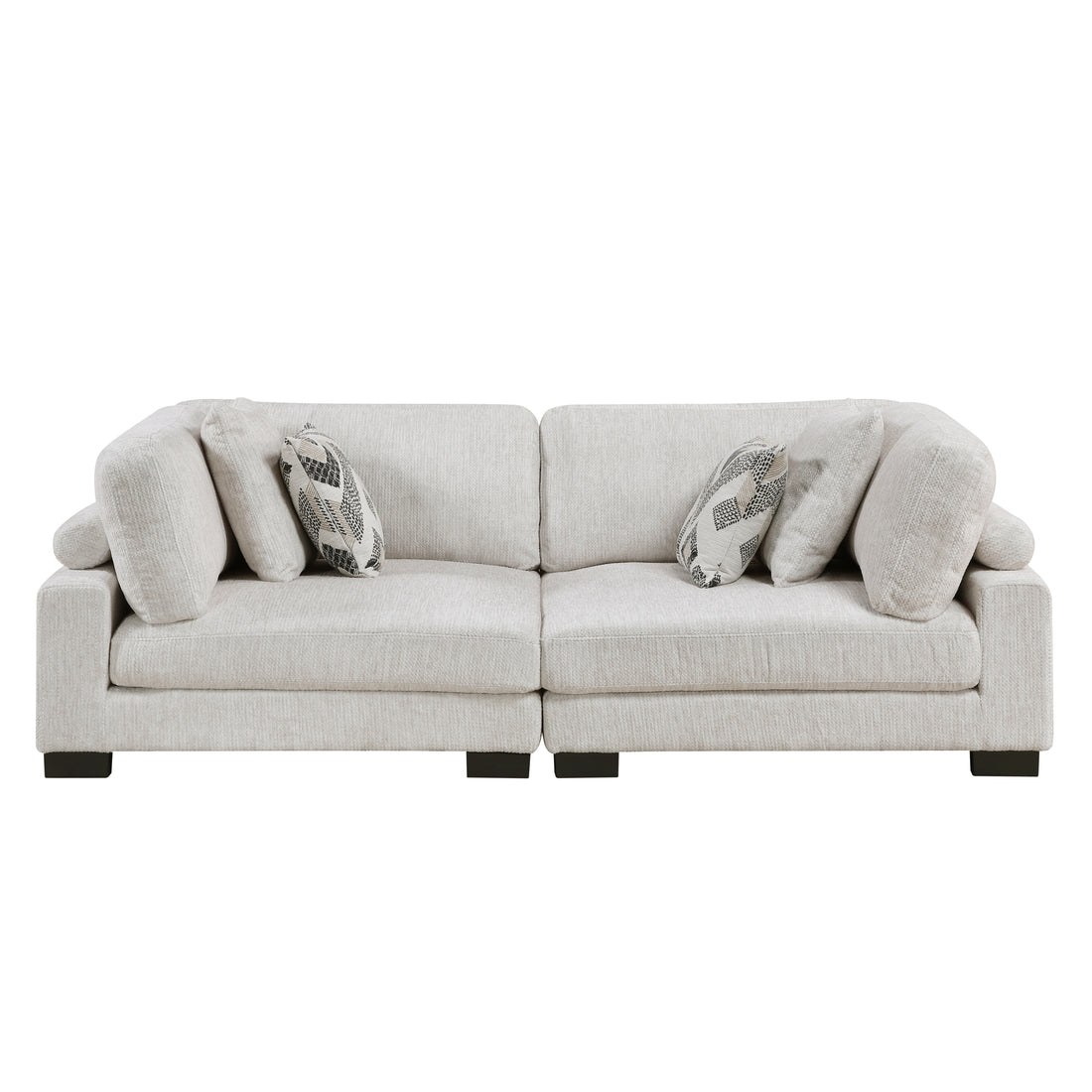 9555BEG-2* (2)Love Seat - 9555BEG-2*