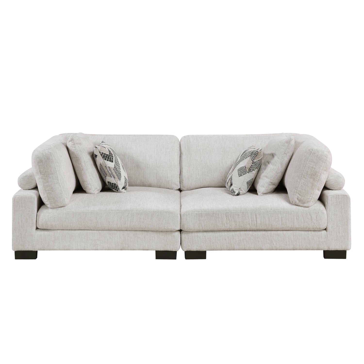 9555BEG-2* (2)Love Seat - 9555BEG-2*
