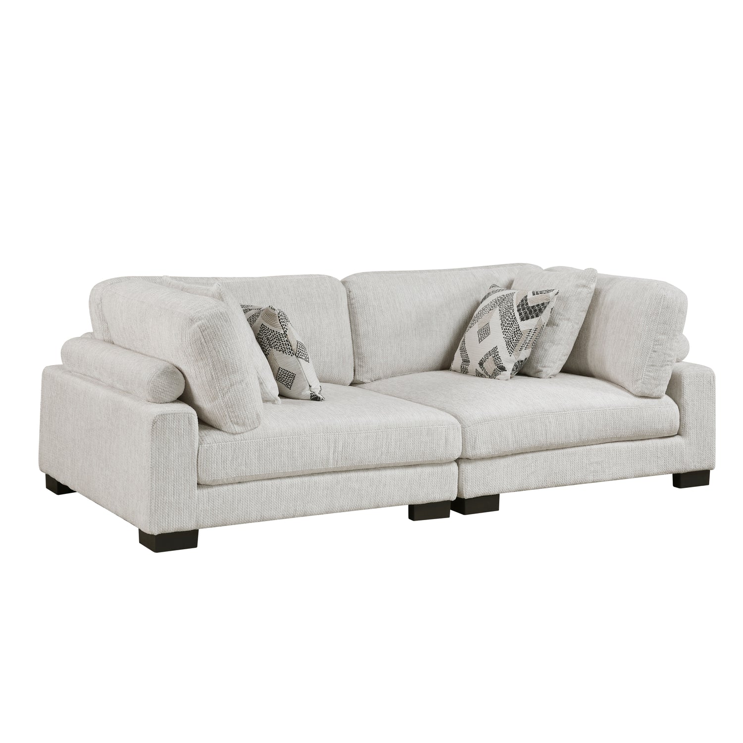 9555BEG-2* (2)Love Seat - 9555BEG-2*