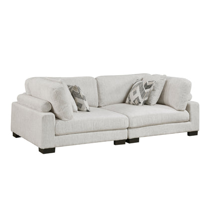 9555BEG-2* (2)Love Seat - 9555BEG-2*
