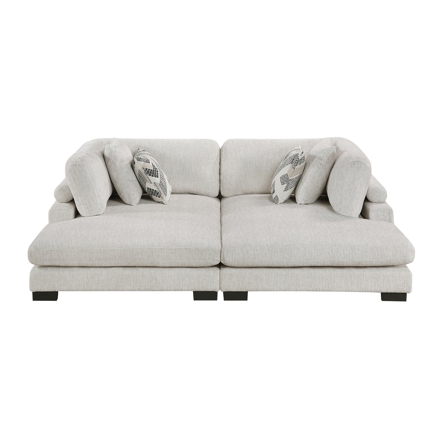 9555BEG*2VC (2)2-Piece Chaises - 9555BEG*2VC