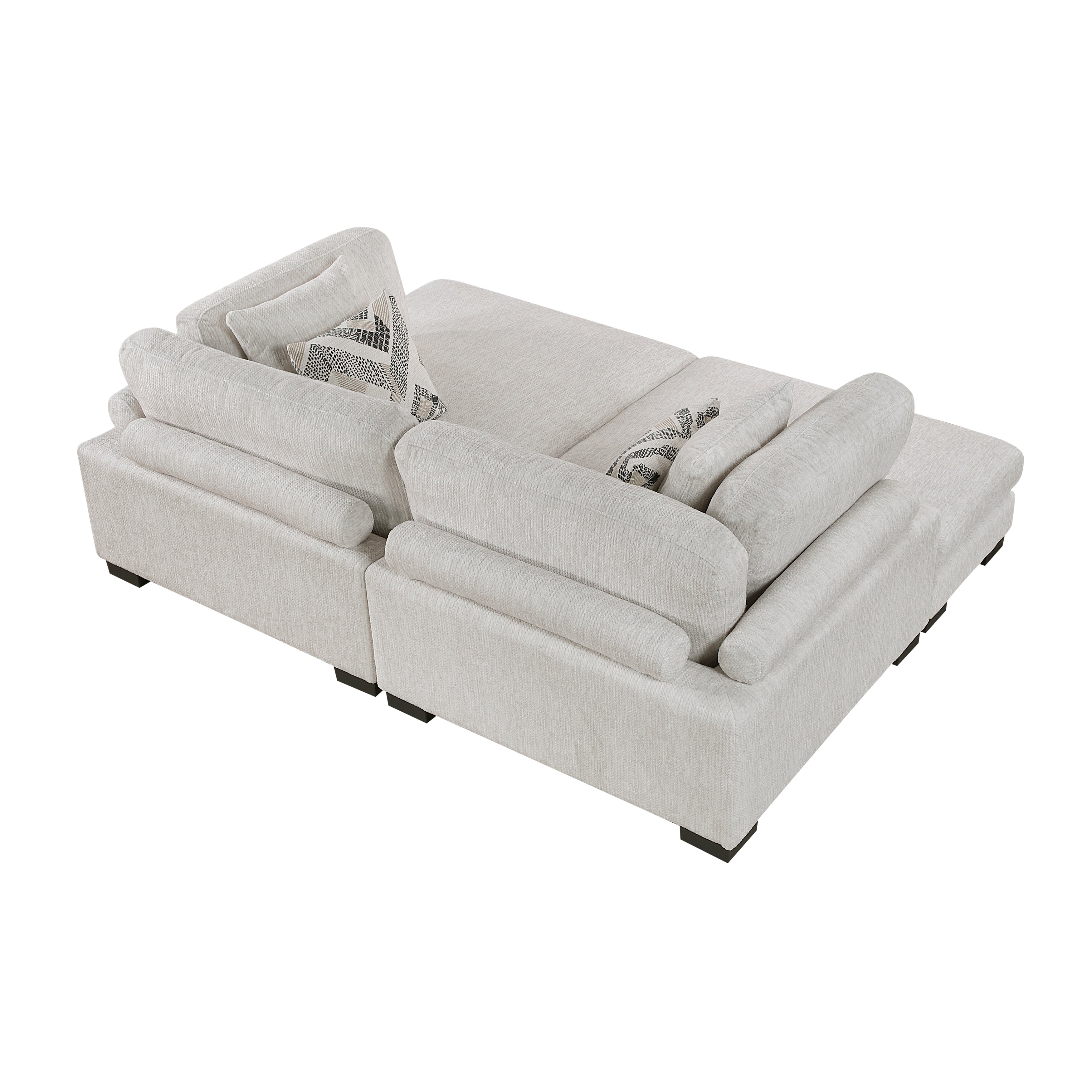 9555BEG*2VC (2)2-Piece Chaises - 9555BEG*2VC