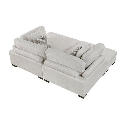 9555BEG*2VC (2)2-Piece Chaises - 9555BEG*2VC