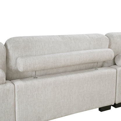 9555BEG-3* (3)Sofa - 9555BEG-3*