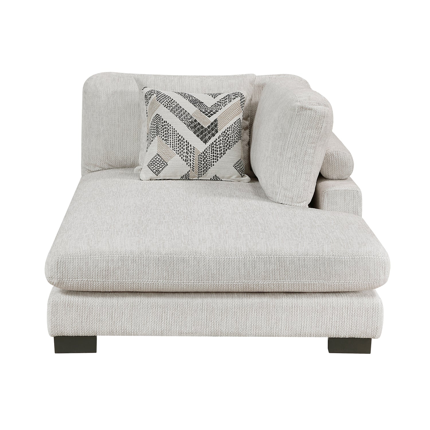 9555BEG*3CRACVC (3)3-Piece Modular Sectional with Chaise - 9555BEG*3CRACVC