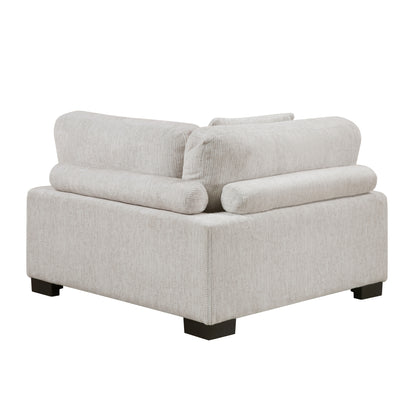 9555BEG*43CRAC (4)4-Piece Modular Sectional - 9555BEG*43CRAC