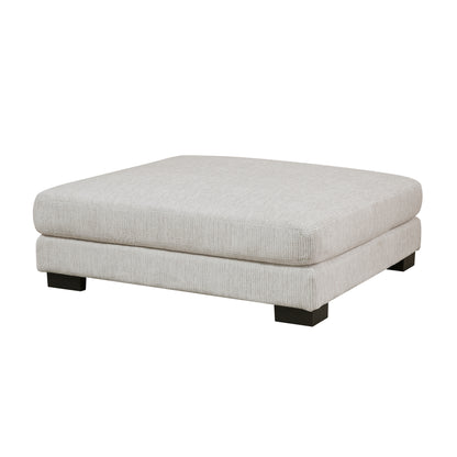 9555BEG*4CRACVCOT (4)4-Piece Modular Sectional with Chaise and Ottoman - 9555BEG*4CRACVCOT