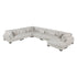 9555BEG*62CR3ACVC (6)6-Piece Modular Sectional with Chaise - 9555BEG*62CR3ACVC