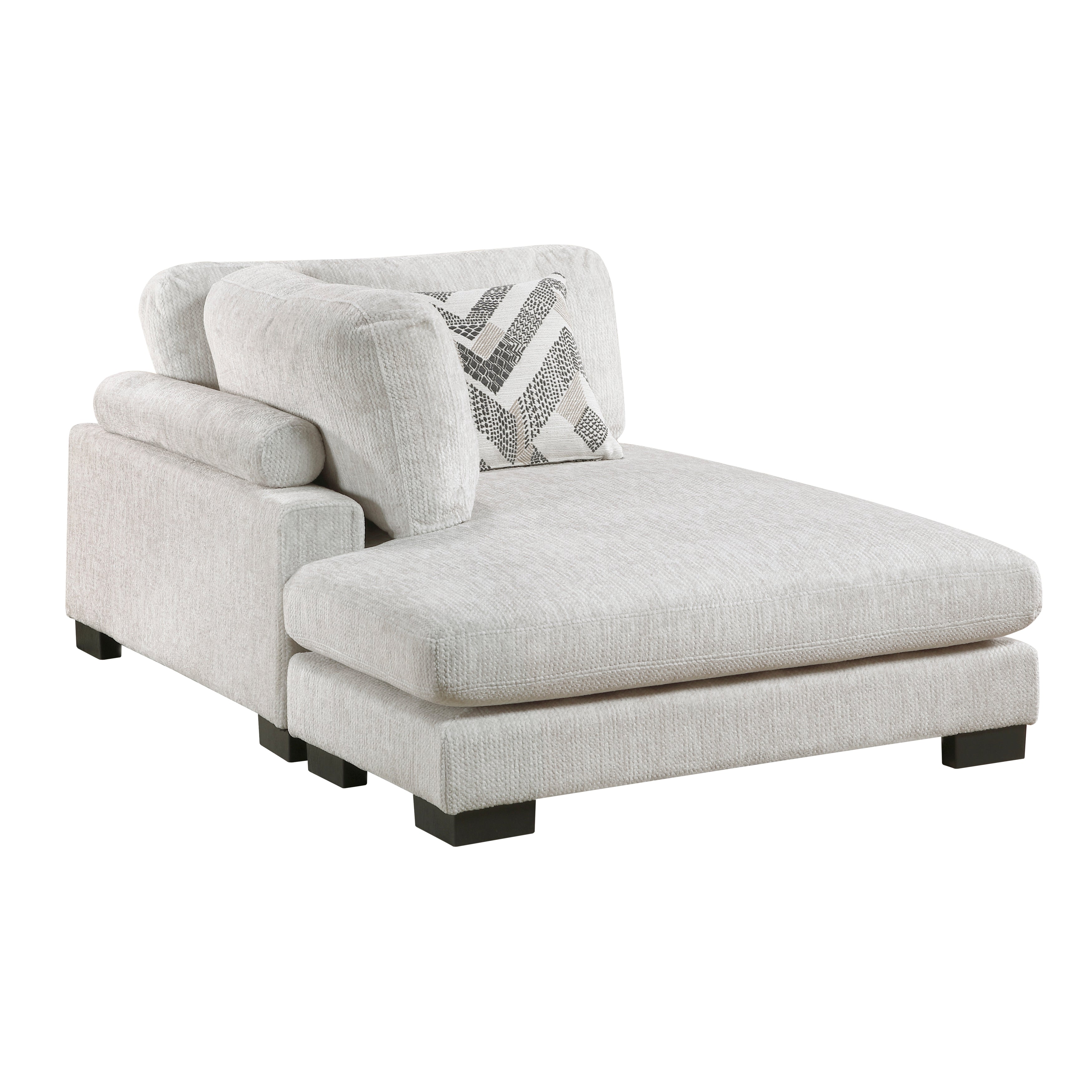 9555BEG*62CR3ACVC (6)6-Piece Modular Sectional with Chaise - 9555BEG*62CR3ACVC