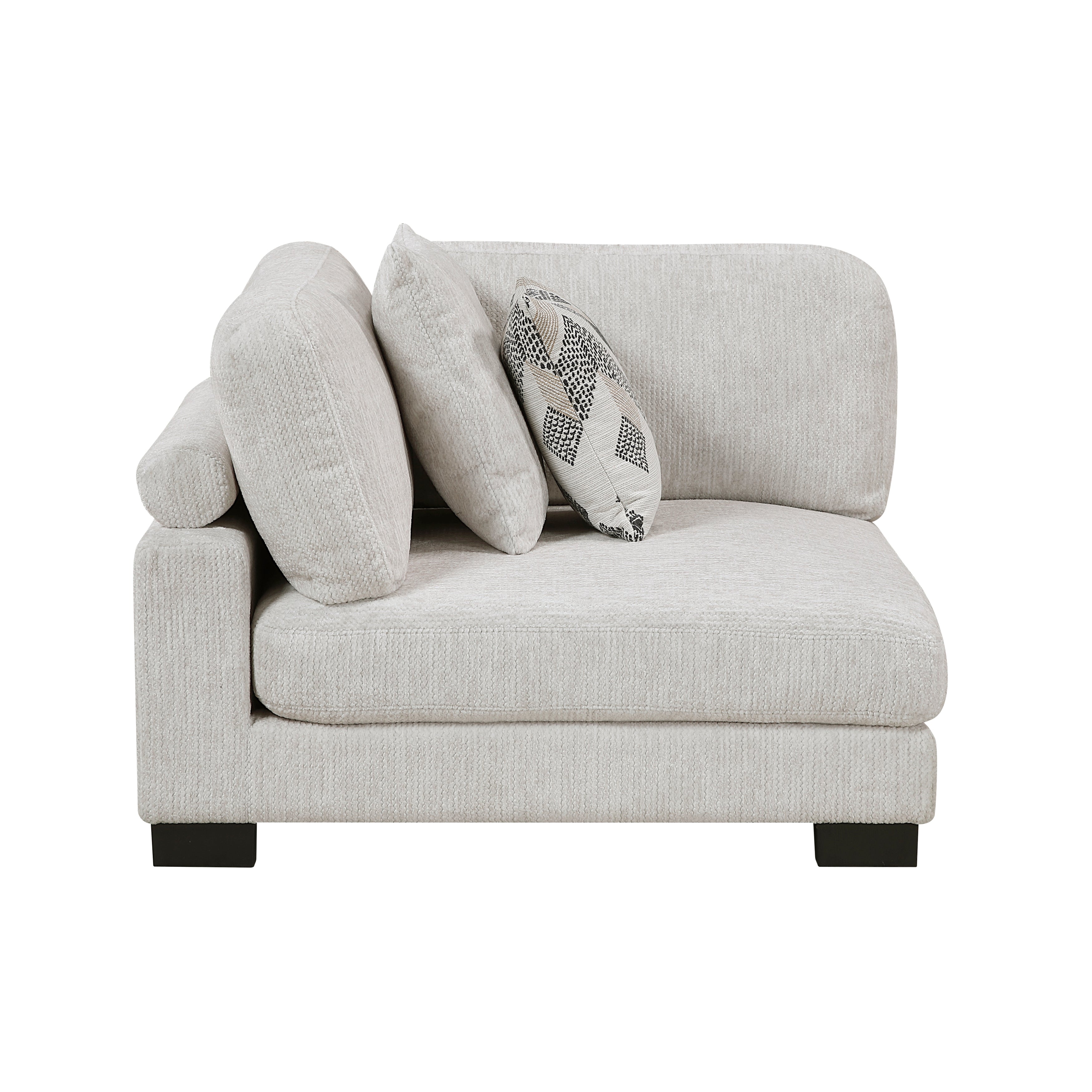 9555BEG*62CR3ACVC (6)6-Piece Modular Sectional with Chaise - 9555BEG*62CR3ACVC