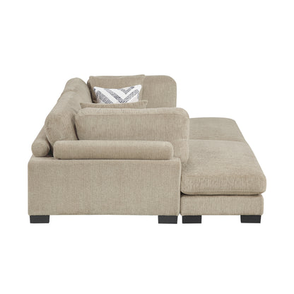 9555BRW*2VC (2)2-Piece Chaises - 9555BRW*2VC