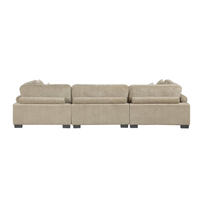 9555BRW-3* (3)Sofa - 9555BRW-3*