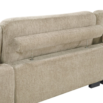 9555BRW-3* (3)Sofa - 9555BRW-3*