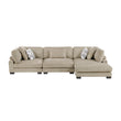 9555BRW*3CRACVC (3)3-Piece Modular Sectional with Chaise - 9555BRW*3CRACVC