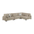 9555BRW*42CR2AC (4)4-Piece Modular Sectional - 9555BRW*42CR2AC