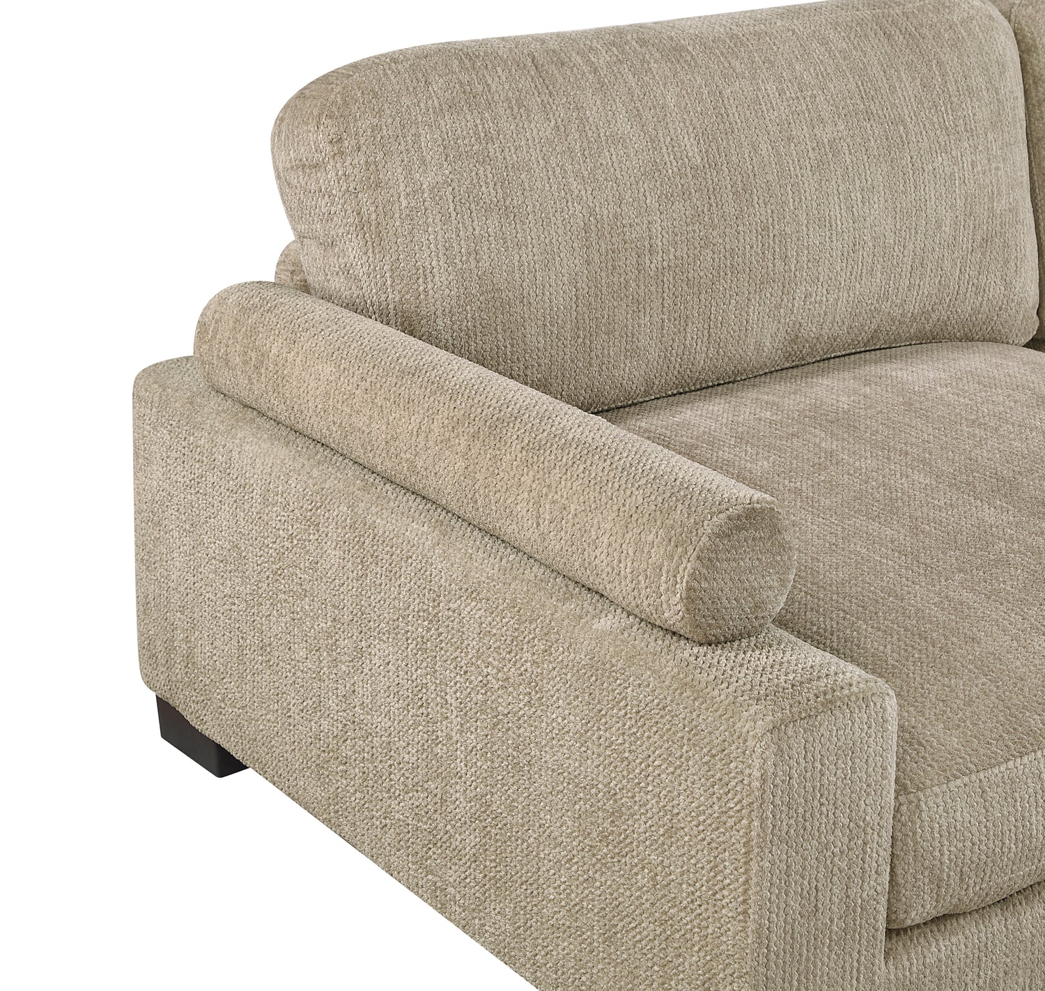 9555BRW*42CR2AC (4)4-Piece Modular Sectional - 9555BRW*42CR2AC