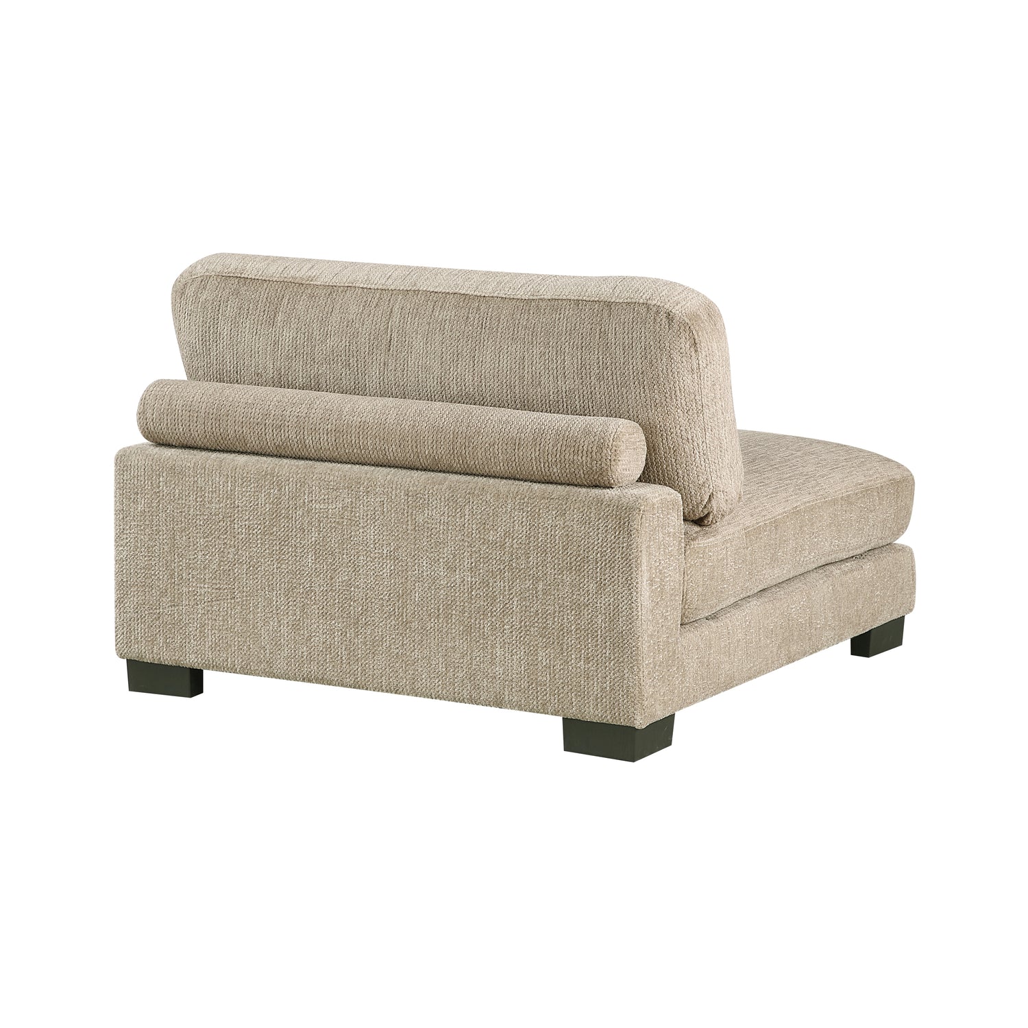 9555BRW*53CRACOT (5)5-Piece Modular Sectional with Ottoman - 9555BRW*53CRACOT