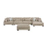 9555BRW*5CR2ACVCOT (5)5-Piece Modular Sectional with Chaise and Ottoman - 9555BRW*5CR2ACVCOT