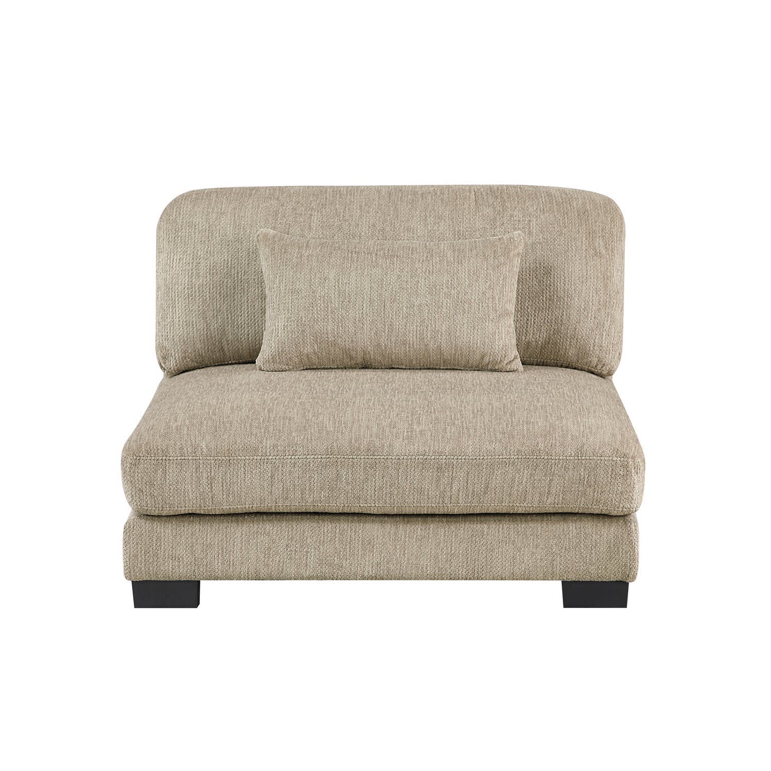 9555BRW*63CR2ACOT (6)6-Piece Modular Sectional with Ottoman - 9555BRW*63CR2ACOT