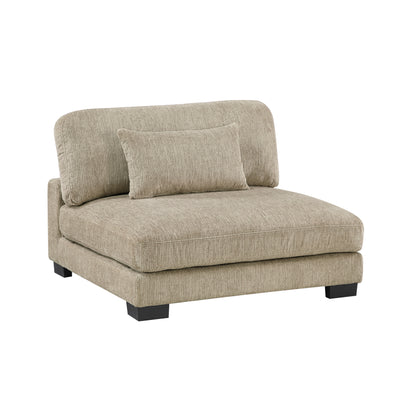 9555BRW*72CR3ACVCOT (7)7-Piece Modular Sectional with Ottoman - 9555BRW*72CR3ACVCOT