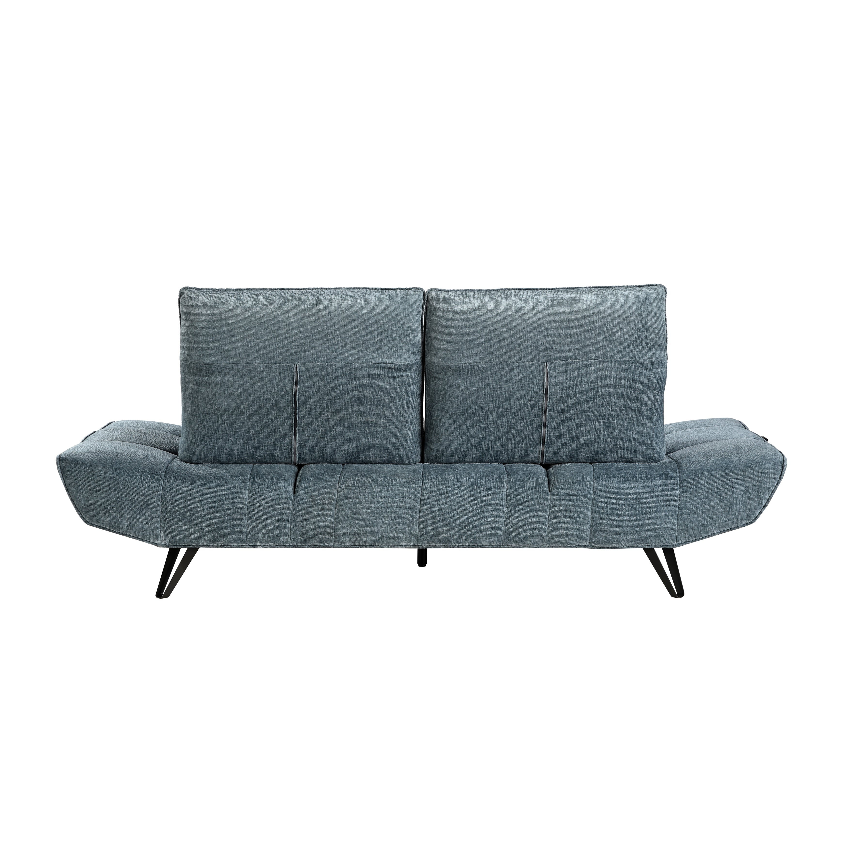 9556BUE-3PW Sofa with Power Adjustable Seat Depth and Manual Adjustable Headrests - 9556BUE-3PW