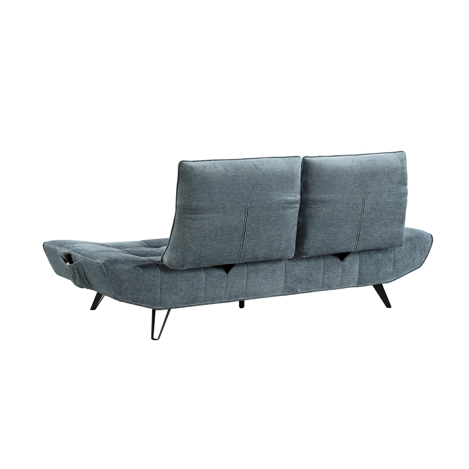 9556BUE-3PW Sofa with Power Adjustable Seat Depth and Manual Adjustable Headrests - 9556BUE-3PW