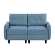 9557BUE-2* (2)Love Seat - 9557BUE-2*
