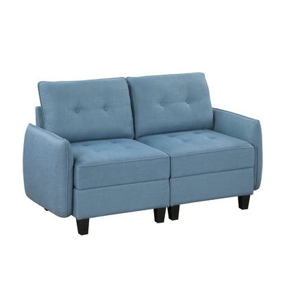 9557BUE-2* (2)Love Seat - 9557BUE-2*
