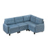 9557BUE*4SC (4)4-Piece Sectional with Storage - 9557BUE*4SC