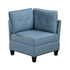 9557BUE-CR Corner Seat with Storage - 9557BUE-CR