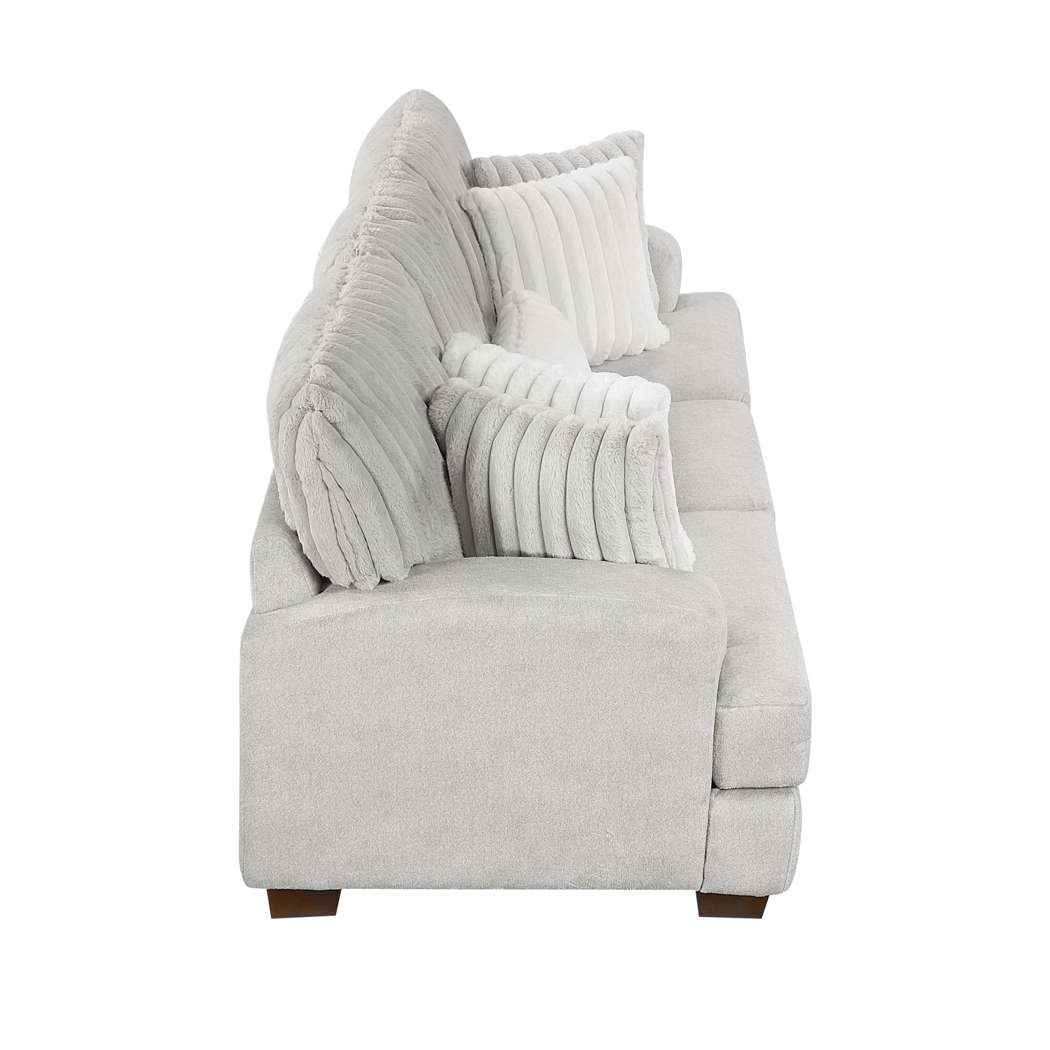 9558LG*2 2pc Set: Sofa, Love - 9558LG*2