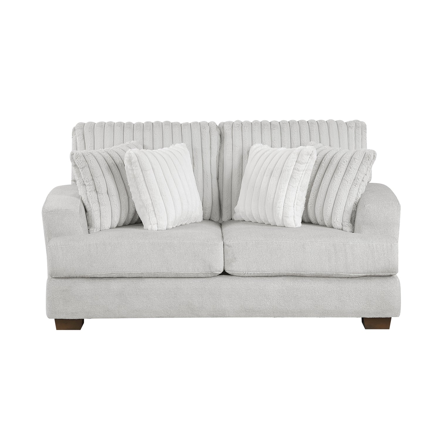 9558LG*2 2pc Set: Sofa, Love - 9558LG*2
