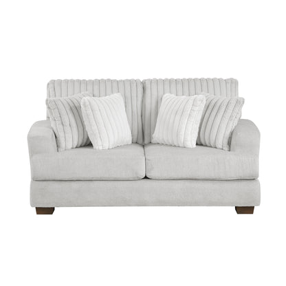 9558LG*2 2pc Set: Sofa, Love - 9558LG*2