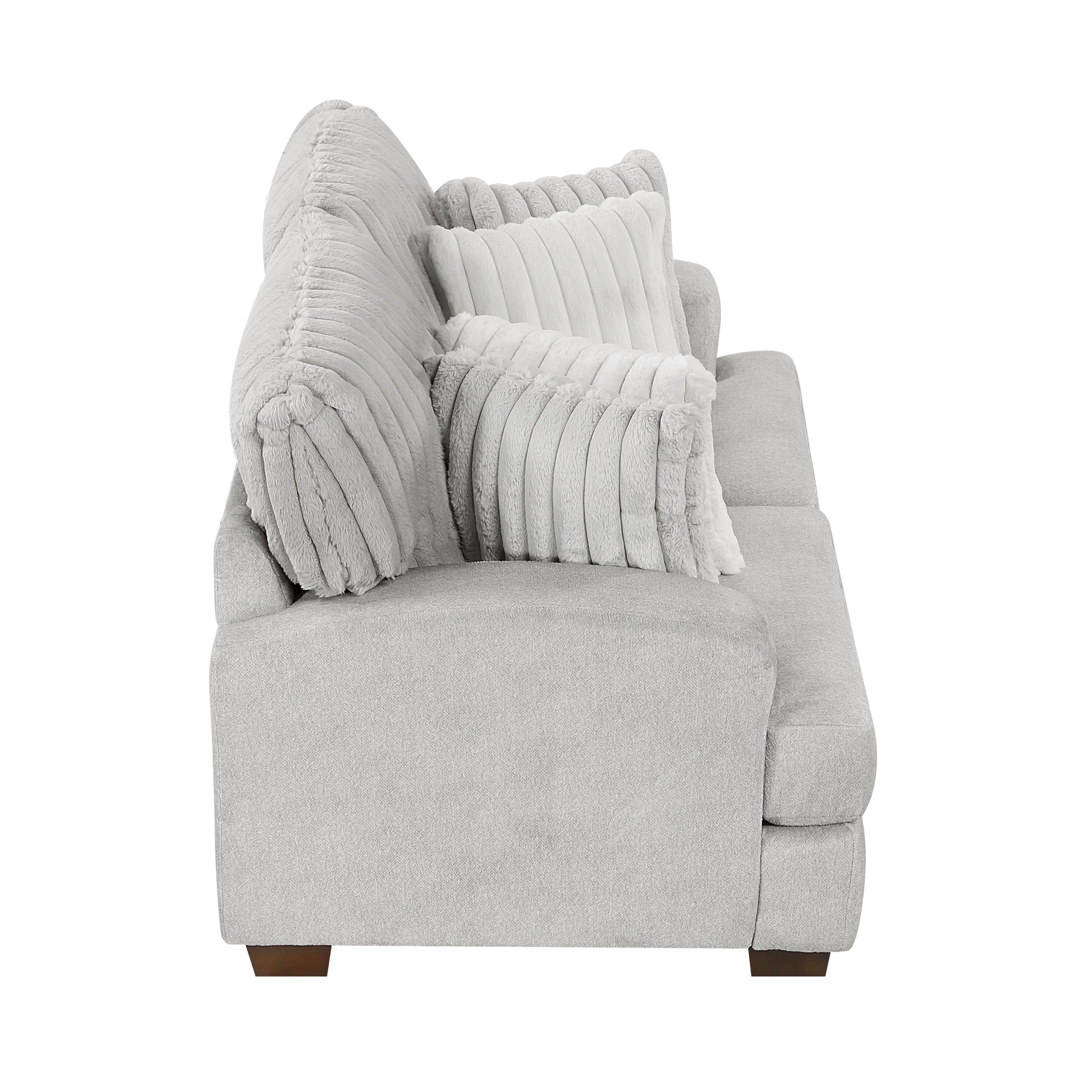 9558LG*2 2pc Set: Sofa, Love - 9558LG*2