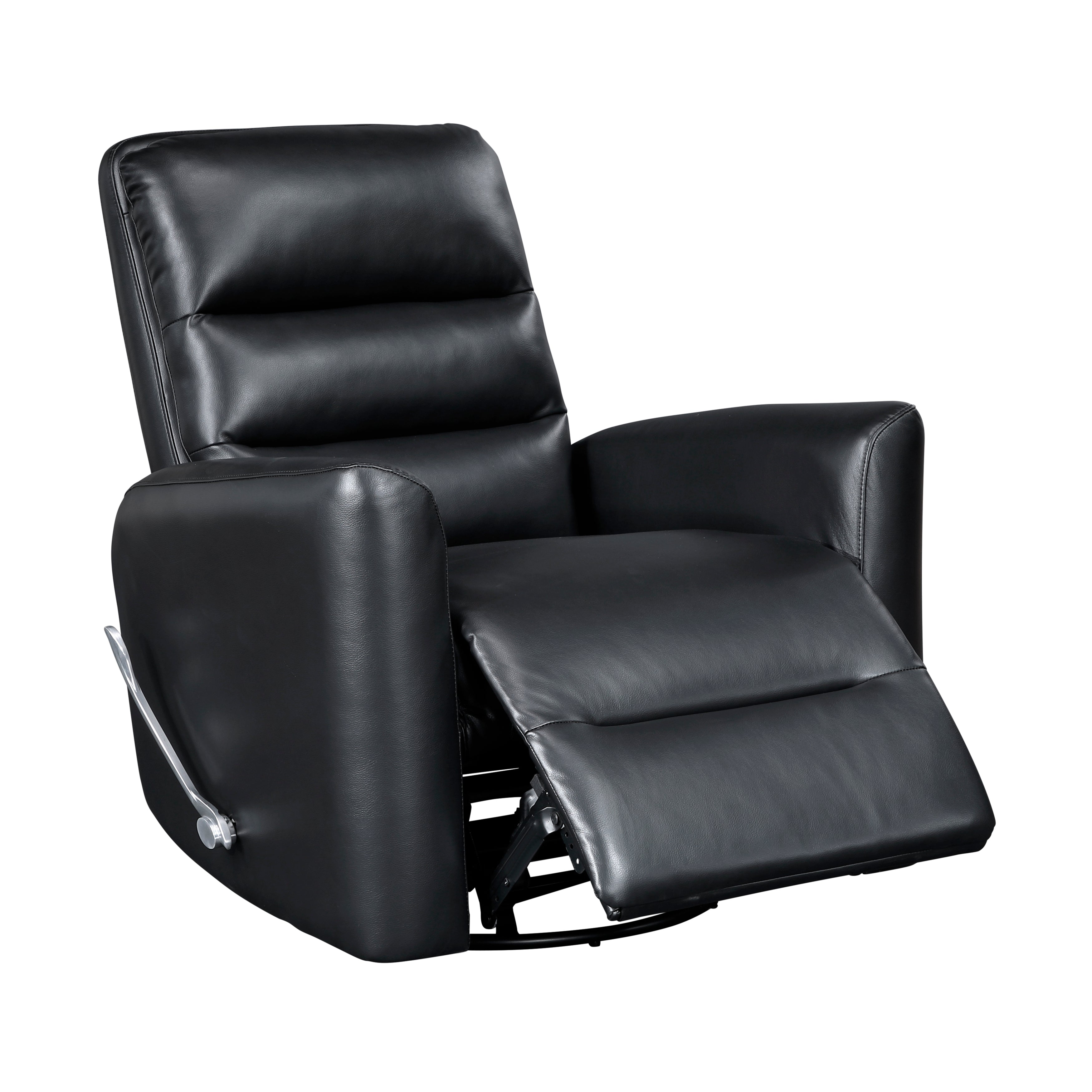 9570BLK-1SW Swivel Glider Reclining Chair - 9570BLK-1SW