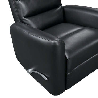 9570BLK-1SW Swivel Glider Reclining Chair - 9570BLK-1SW
